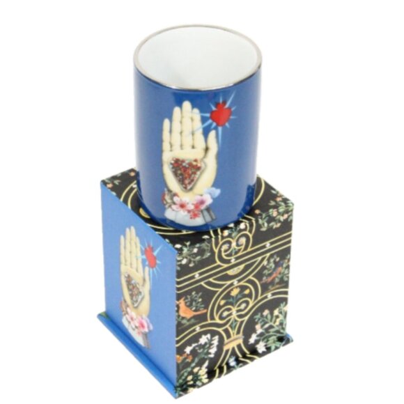 Christian Lacroix Pen Holder NEW Porcelain Pencil Pot Galison Writer Gift - Picture 1 of 7